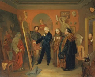 Atelier des Künstlers, 1865